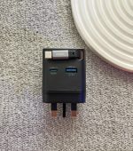 اداپتور ۶۵ وات کابل دار پاورلوژی فست شارژ pw031  adaptor powerlogy - تصویر 4