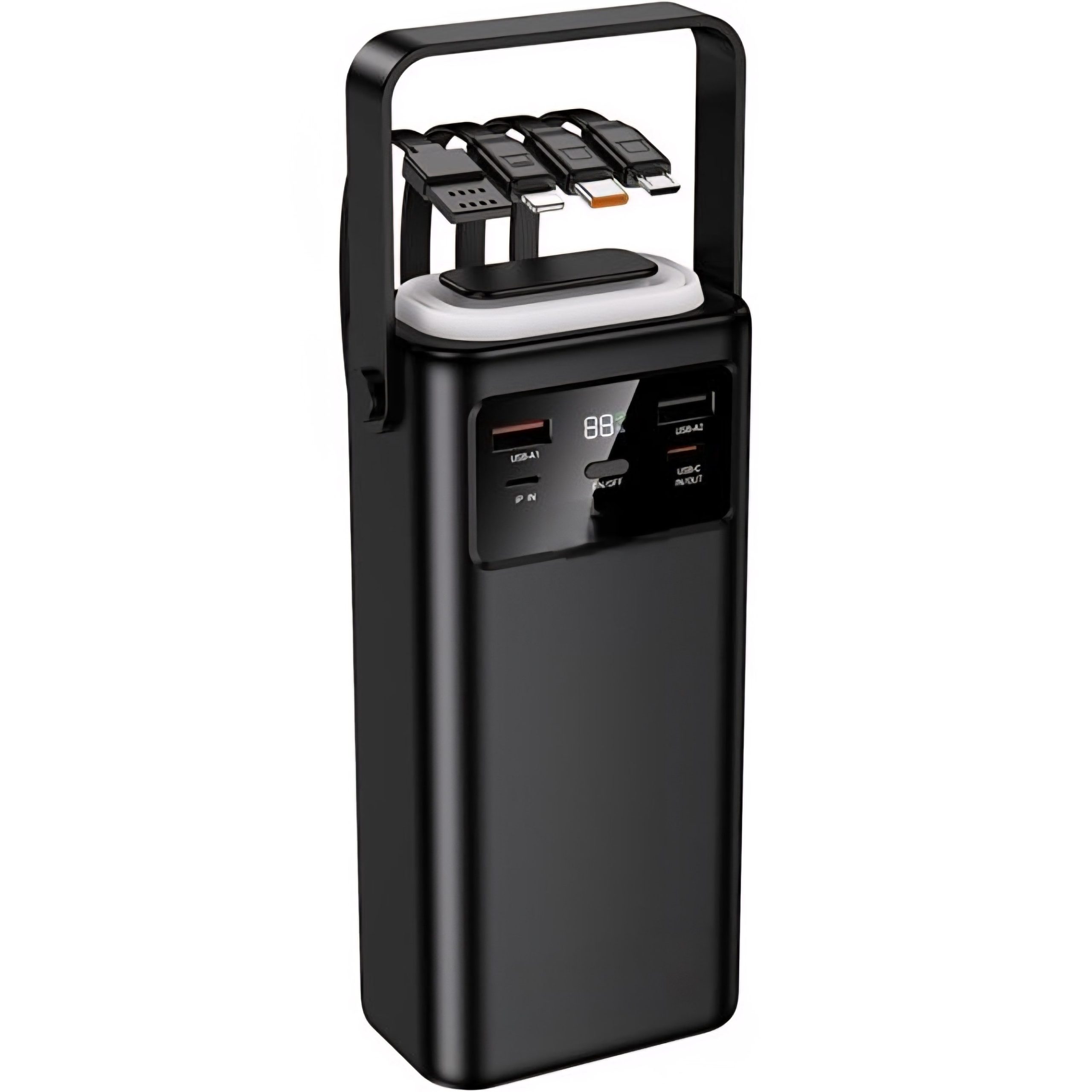 IMG_6102 پاوربانک ۳۰۰۰۰ لوینو چراغ قوه دار powerbank N_36 Levino - تصویر 1