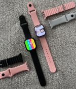 ساعت هوشمند / اسمارت واچ سری ۱۰ / kw68 mini smart watch 3 band - تصویر 2