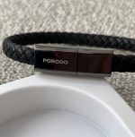 کابل  شارژ مچی دستبندی پرودو  لایتنینگ و تایپ سی  porodo مدل WRISTBAND CABLE PD-ETK20BK - تصویر 3
