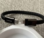 کابل  شارژ مچی دستبندی پرودو  لایتنینگ و تایپ سی  porodo مدل WRISTBAND CABLE PD-ETK20BK - تصویر 4