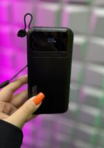پاوربانگ ۱۰ هزار لوینو مدل powerbank 10000 levino N-30 پاوربانک کابل متصل - تصویر 5