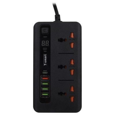 سه راهی تایمردار پاورسوکت power sooket مدل BKL-04