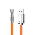 کابل ژله‌ای سر فلزی تایپ‌سی USB