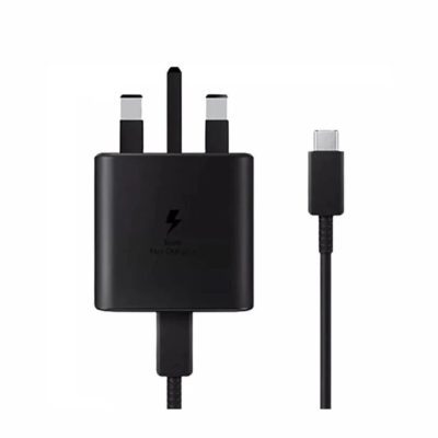 شارژر سامسونگ مدل EP-TA845 توان 45 وات سه پین
