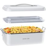 ظرف غذای هوشمند گرین لاین لانچ باکس شارژی مدل Green Lion GLB-20 LUNCH BOX Portable Food Warmer 1L