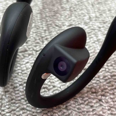 ایرپاد القایی مترجم دوربین دار پشت گردنی با دوربین 8 مگاپیکسلی سونی Run in comfort AI sports headphones with camera