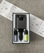 شارژر فندکی ماشین با کابل جمع شونده لیزرکهکشانی خوش بو کننده هوشمند 5 کاره STARKIGHT CAR CHARGER مدل D1 W&O - تصویر 6