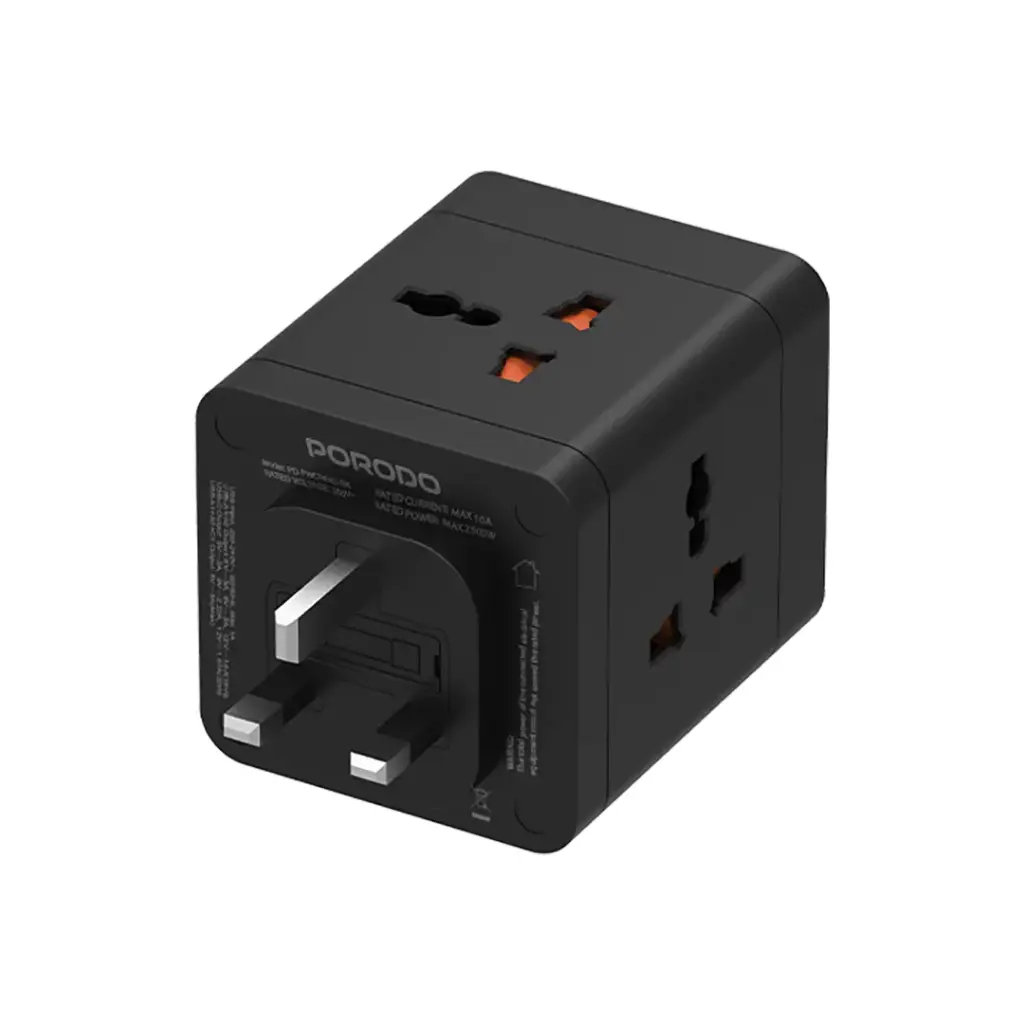 IMG_2477 آداپتور پرودو سراهی porodo چندراهی یونیورسال 4AC UNIVERSAL POWER BLOCK - تصویر 1