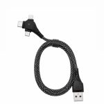 کابل شارژ سه سر تایپ‌سی - لایتنینگ و میکرو یو‌اس‌بی 3in1 Dream king مدل DK-59