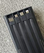 پاوربانک کابل متصل صفحه نمایش دار ۲۱۰۰۰ مدل fast200pro 22/5w کالوسcalus - تصویر 2
