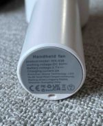 پنکه فن شارژی دستی صفحه نمایش دار hand held  مدل WX-638 - تصویر 4