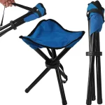 صندلی تاشو کمپینگ دستگیره دار فلزی مدل DC-F005