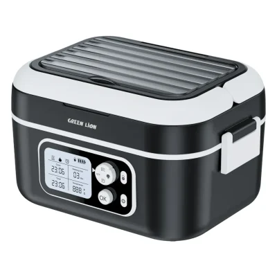 ظرف غدای هوشمند گرین لاین لانچ باکس شارژی مدل Green Lion GLB-35 Electric Lunch Box 1.5L