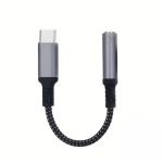 کابل تبدیل تایپ‌سی و لایتنینگ به ایوایکس Type-C به AUX مدل GJ-009