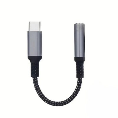 کابل تبدیل تایپ‌سی و لایتنینگ به ایوایکس Type-C به AUX مدل GJ-009