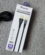 کابل شارژ ۱۲۰وات YOSONDA تایپ سی مدل YHD-J36T - تصویر 2