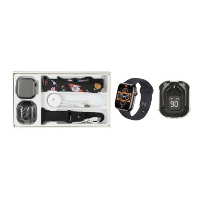پک ساعت هوشمند + ایرپاد شیشه ای ویسمی مدل WISME X68mini